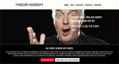 Desktop Screenshot of museumhilversum.nl