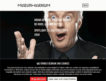 Tablet Screenshot of museumhilversum.nl
